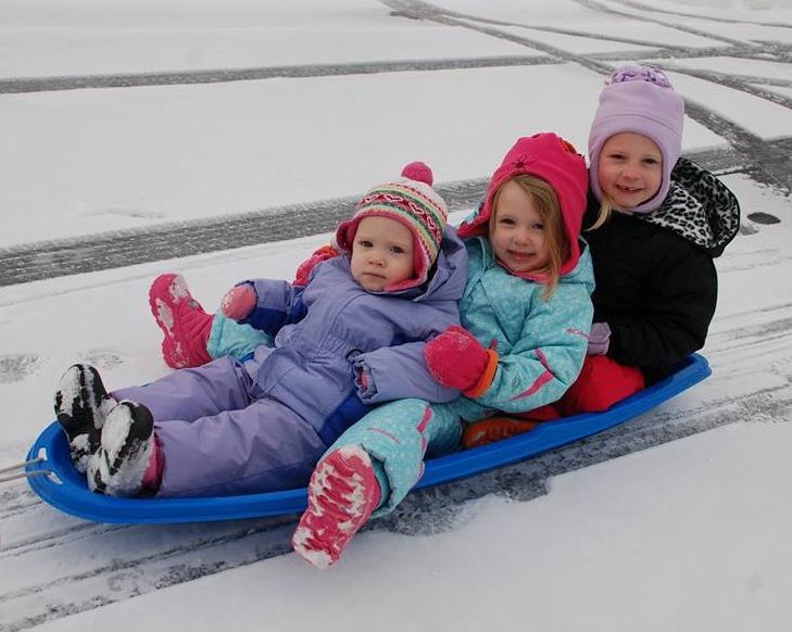 Grandparents Deb and Dan Blackman of Greensboro shared this photo of The Capps sisters from Raleigh: From left, Veda Capps, Price Capps and Rowan Capps 2013, when they were 2, 4 and 6 years old.